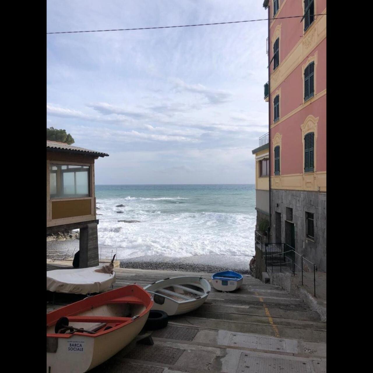 Апартаменты In Piazzetta A Nervi Генуя Экстерьер фото